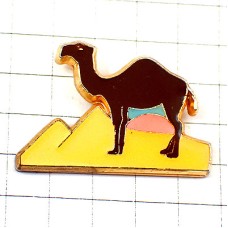 ピンバッジ・ラクダ駱駝キャメル太陽ピラミッド CAMEL