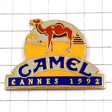 ピンバッジ・キャメル駱駝ラクダ映画祭カンヌ1992年 CAMEL CANNES FESTIVAL FRANCE