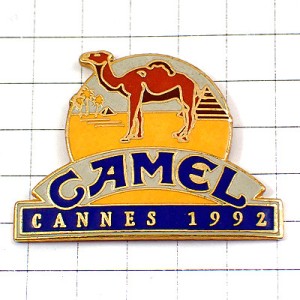 ピンバッジ・キャメル駱駝ラクダ映画祭カンヌ1992年 CAMEL CANNES FESTIVAL FRANCE