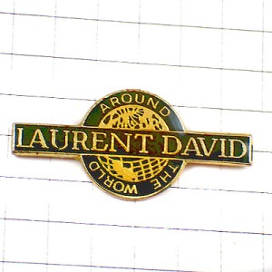 ピンバッジ・ブランド世界一周ローランダヴィッド LAURENT-DAVID AROUND-THE-WORLD