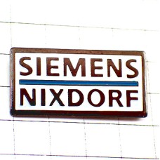 ピンバッジ・シーメンス社ドイツの会社ニックスドルフ社ＡＴＭ現金自動預払機 SIEMENS-NIXDORF GERMANY