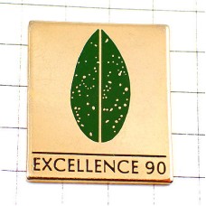 ピンバッジ・葉っぱエクセレンス９０ EXCELLENCE