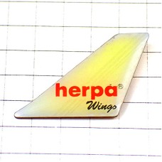 ピンバッジ・ヘルパウイングス模型飛行機ドイツ尾翼 HERPA-WINGS GERMANY