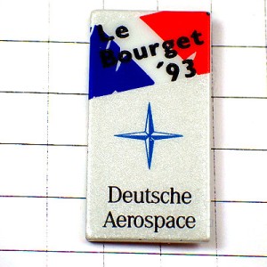 ピンバッジ・航空ダイムラークライスラーエアロスペース DEUTSCHE AEROSPACE GERMANY DEUTSCHLAND LE-BOURGET