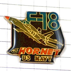 ピンバッジ・F/A-18アメリカ戦闘機ホーネット飛行機ネイビー海軍 HORNET MC-DONNELL-DOUGLAS F-18 US-NAVY