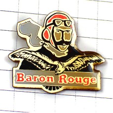 ピンバッジ・リヒトホーフェン飛行機レッドバロン赤い悪魔ミリタリードイツ軍 RED-BARON PILOTE WW1 GERMANY