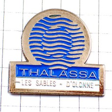 ピンバッジ・水の流れディナール海水浴場 THALASSA FRANCE