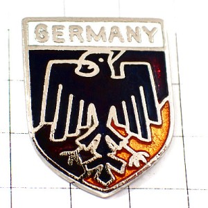 ピンバッジ・ワシの紋章ドイツ鷲イーグル鳥わし EAGLE GERMANY DEUTSCHLAND