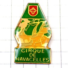 ピンバッジ・ナヴァセル圏谷オック地方の中央高地山脈 CIRQUE-DE-NAVACELLES PYRENEES MOUNTAIN FRANCE