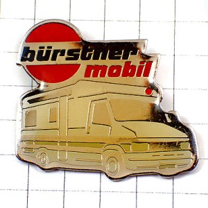 ピンバッジ・キャンピングカー車 BURSTNER CAMPING-CAR GERMANY