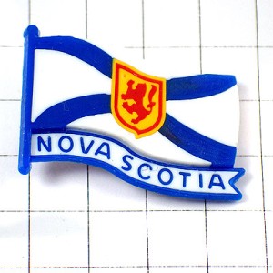 ピンバッジ・ノヴァスコシア州旗カナダ国 NOVA-SCOTIA FLAG CANADA