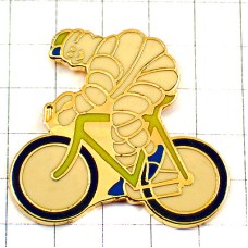 ピンバッジ・自転車ミシュラン社ビバンダムくん BIBENDUM MICHELIN CYCLE FRANCE