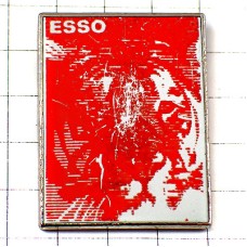 ピンバッジ・エッソ石油タイガー赤い虎 ESSO ESSO-TIGER EXXONMOBIL USA