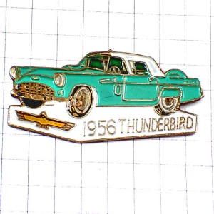 ピンバッジ・サンダーバード車フォード社 FORD-THUNDERBIRD-1956 FORD USA