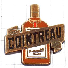 ピンバッジ・コワントロー酒ボトル瓶型 COINTREAU FRANCE