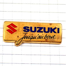 ピンバッジ・スズキ自動車フランス語Ｓバイク二輪 SUZUKI JAPAN FRANCE