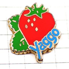 ピンバッジ・イチゴ苺ストロベリー YAGGO STRAWBERRY