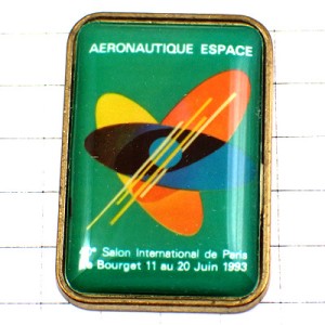 ピンバッジ・パリ航空ショー飛行機プロペラ LE-BOURGET AERONAUTIQUE ESPACE SALON PARIS FRANCE