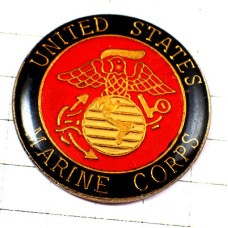 ピンバッジ・アメリカ海兵隊ミリタリー鷲イーグル米軍/USAイカリ地球 MARINE-CORPS US-MARINES