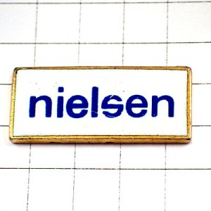 お買得ピンバッジ・ニールセン名前 NIELSEN