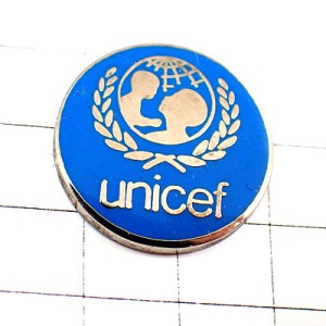 ピンバッジ・ユニセフ国際連合児童基金 UNICEF