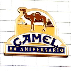 ピンバッジ・キャメル駱駝ピラミッド煙草タバコ８０周年ヒトコブラクダ CAMEL