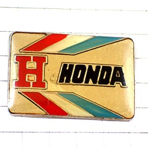 ピンバッジ・ホンダ赤いＨエンブレム HONDA JAPAN