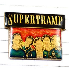 ピンバッジ・スーパートランプ音楽バンド英国メンバー SUPERTRAMP ENGLAND