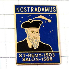 ピンバッジ・ノストラダムスの大予言ながれ星 NOSTRADAMUS 彗星