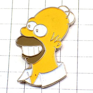 ピンバッジ・シンプソンズ一家ホーマーお父さん THE-SIMPSONS USA