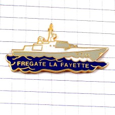 ピンバッジ・ステルス艦ラファイエット級フリゲイト艦フランス海軍 FREGATE LA-FAYETTE FRANCE