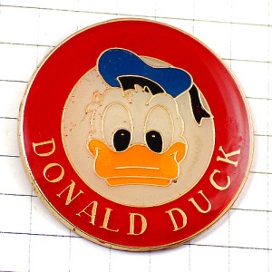 ピンバッジ・ドナルドダック水兵帽ディズニー DONALD-DUCK