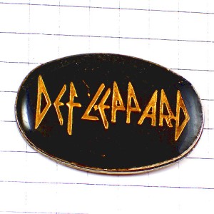 ピンバッジ・デフレパードDEFLEPPARDイギリス音楽ヘビメタ系 DEF-LEPPARD