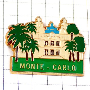 ピンバッジ・モンテカルロのカジノ建物 MONTE-CARLO CASINO MONACO