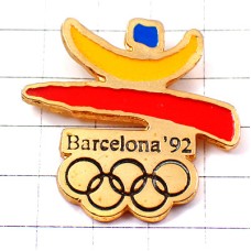 ピンバッジ・バルセロナ五輪スペイン夏季オリンピック1992年ビンテージ中古品 BARCELONA-1992 SPAIN