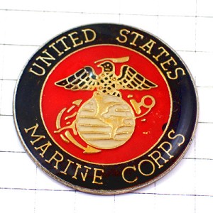 ピンバッジ・アメリカ海兵隊ミリタリー鷲イーグル米軍/USA MARINE-CORPS US-MARINES