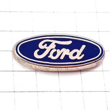 ピンバッジ・フォード車ロゴ楕円エンブレム FORD USA