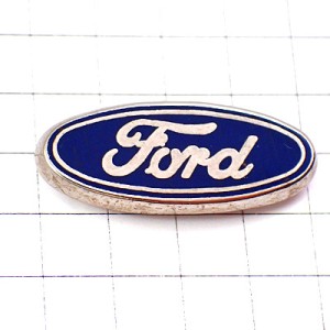 ピンバッジ・フォード車ロゴ楕円エンブレム FORD USA