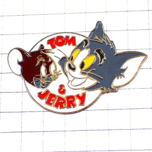 ピンバッジ・トムとジェリー漫画 TOM-AND-JERRY