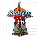 ピンバッジ・エレキギター楽器バリ島インドネシア HARD-ROCK-CAFE HRC GUITAR BALI 2000-YEAR INDONESIA