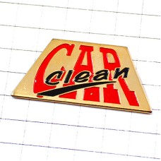 ピンバッジ・きれいな車ＣＡＲ赤い文字