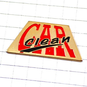 ピンバッジ・きれいな車ＣＡＲ赤い文字