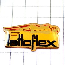 ピンバッジ・ベッド寝そべる人の背骨の形 LATTOFLEX