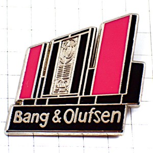 ピンバッジ・バング＆オルフセン音楽機器デンマークの会社 BANG&OLUFSEN DENMARK