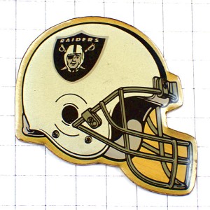 ピンバッジ・オークランドレイダースNFLアメフトUSAヘルメット LAS-VEGAS RAIDERS HELMET NFL USA