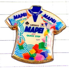 ピンバッジ・ツールドフランス自転車レース服 MAPEI MAILLOT LE-TOUR-DE-FRANCE