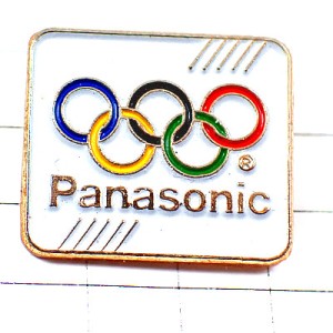 ピンバッジ・パナソニック五輪オリンピックスポンサー PANASONIC JAPAN