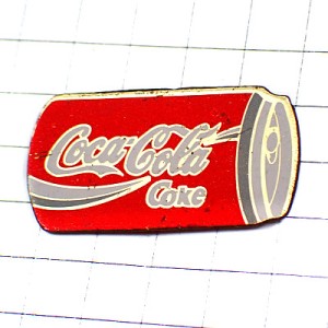 ピンバッジ・コカコーラ赤い缶 COCA-COLA