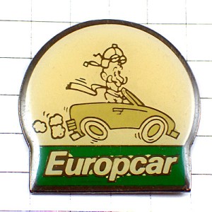 ピンバッジ・ヨーロッパの車オープンカー EUROPCAR