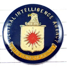 ピンバッジ・中央情報局ＣＩＡ太陽の紋章ワシ鷲イーグル鳥アメリカ/USA米国 CENTRAL-INTELLOIGENCE-AGENCY USA CIA